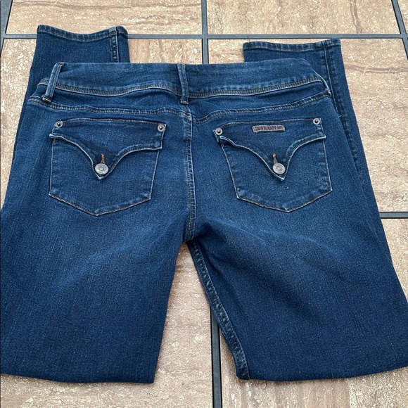 Hudson Collin Jeans Women's Dark Blue Straight Leg Jeans size 28 - Picture 7 of 8